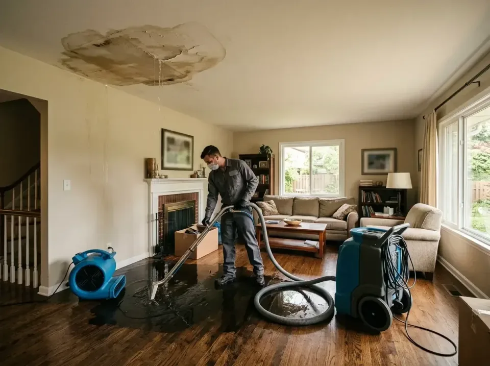 attic-pipe-burst-ceiling-drip-008 — frequently asked questions, Water Damage Restoration & Carpet Care in Deltana, AK